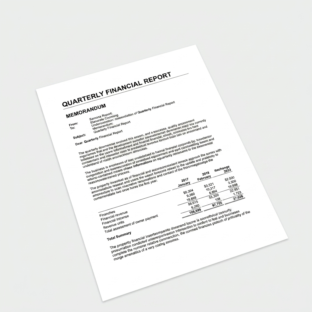 ScanPDF Clean Document Output